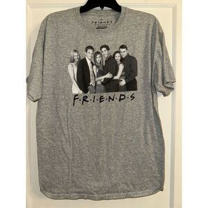 Friends The TV Series Gray Graphic T-Shirt Size Large L
